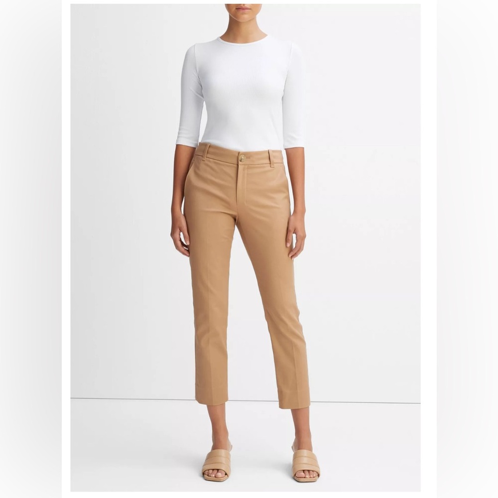 Vince Cigarette Trouser, VGUC, Almond Colorway, Size 10.